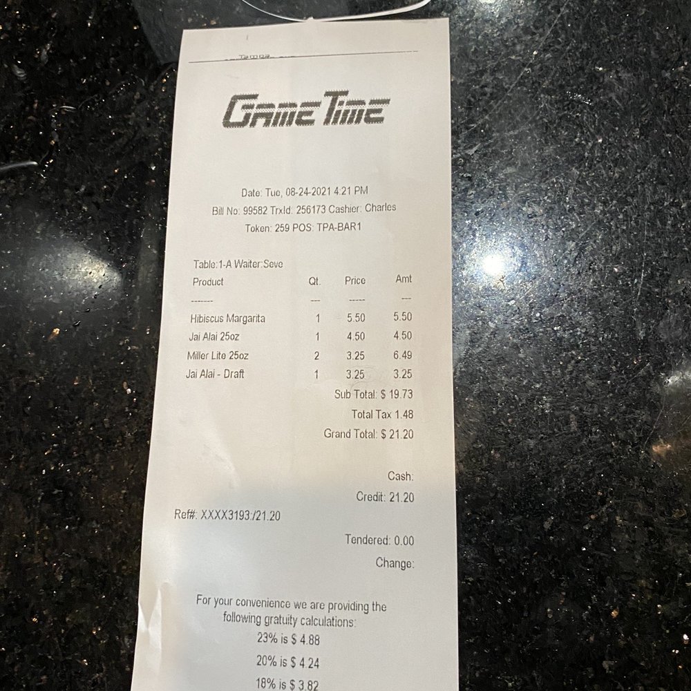 GameTime - Is there a better happy hour deal on earth? Great service and prices. - American Near Me - Tampa, Florida GameTime - Is there a better happy hour deal on earth? Great service and prices. - American Near Me - Tampa, Florida