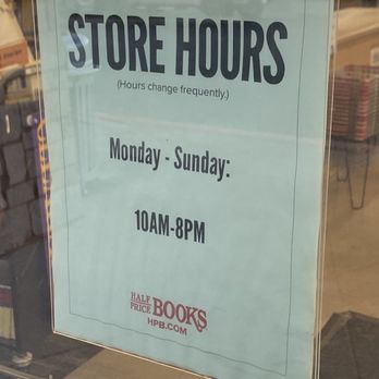 Half Price Books - Store hours as of January 5, 2022 - Books, Mags, Music & Video Near Me - San Antonio, Texas