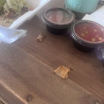 El Jardin - The filter paper unwrapped in my mouth as I was checking it. - Mexican Near Me - Columbia, California