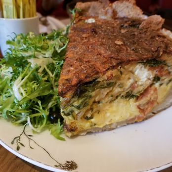 The Dearborn - Seasonal vegetable quiche - New American Near Me - Chicago, Illinois The Dearborn - Seasonal vegetable quiche - New American Near Me - Chicago, Illinois