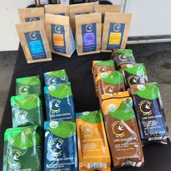Eighth Street Farmers Market - Made from Mexican coffee beans. The whole beans can be grounded on-site. 12 oz bag was $10.