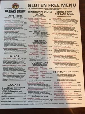 Menu photo 8 El Gato Negro - Lakeview New Orleans, LA Menu photo 8 El Gato Negro - Lakeview New Orleans, LA