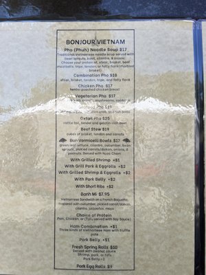 Menu photo 5 Bonjour Vietnam Seattle, WA Menu photo 5 Bonjour Vietnam Seattle, WA