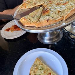 Giuseppe's Pizza Shop - White Pizza Garlic and Oil
