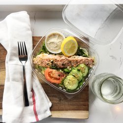 Chef by Request - Salmon Caesar Salad