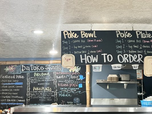 Menu photo 7 Da Poke Shack Kailua-Kona, HI