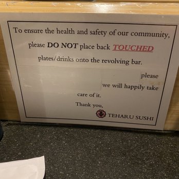 Teharu Sushi - Rules - Sushi Bars Near Me - Tempe, Arizona
