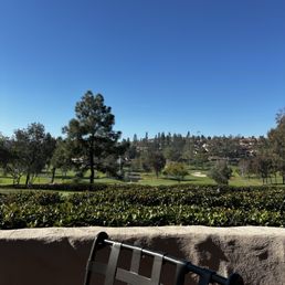 View of the golf course from our table View of the golf course from our table