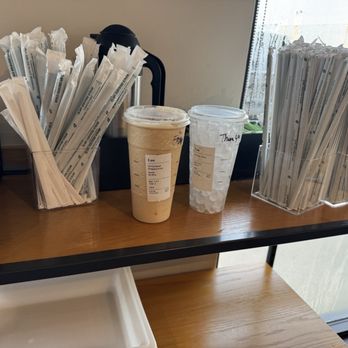 Starbucks - Got my caramel Frappuccino and a cup of ice - Coffee & Tea Near Me - Houston, Texas Starbucks - Got my caramel Frappuccino and a cup of ice - Coffee & Tea Near Me - Houston, Texas