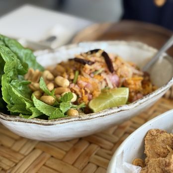 Nok’s Kitchen - Crispy Rice Salad - Laotian Near Me - Westminster, California Nok’s Kitchen - Crispy Rice Salad - Laotian Near Me - Westminster, California