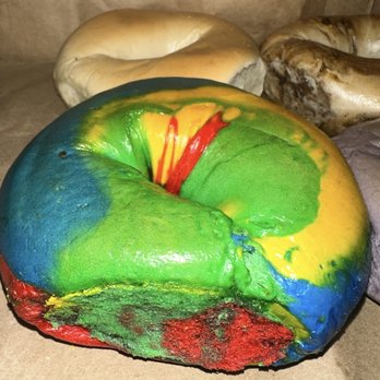 Naval Bagels - Rainbow Bagel - Bagels Near Me - Edgewater, Maryland