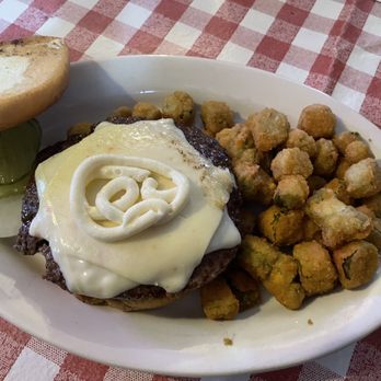 Pappy's Place - Large Hamburger Basket Okra - Barbeque Near Me - Springfield, Missouri