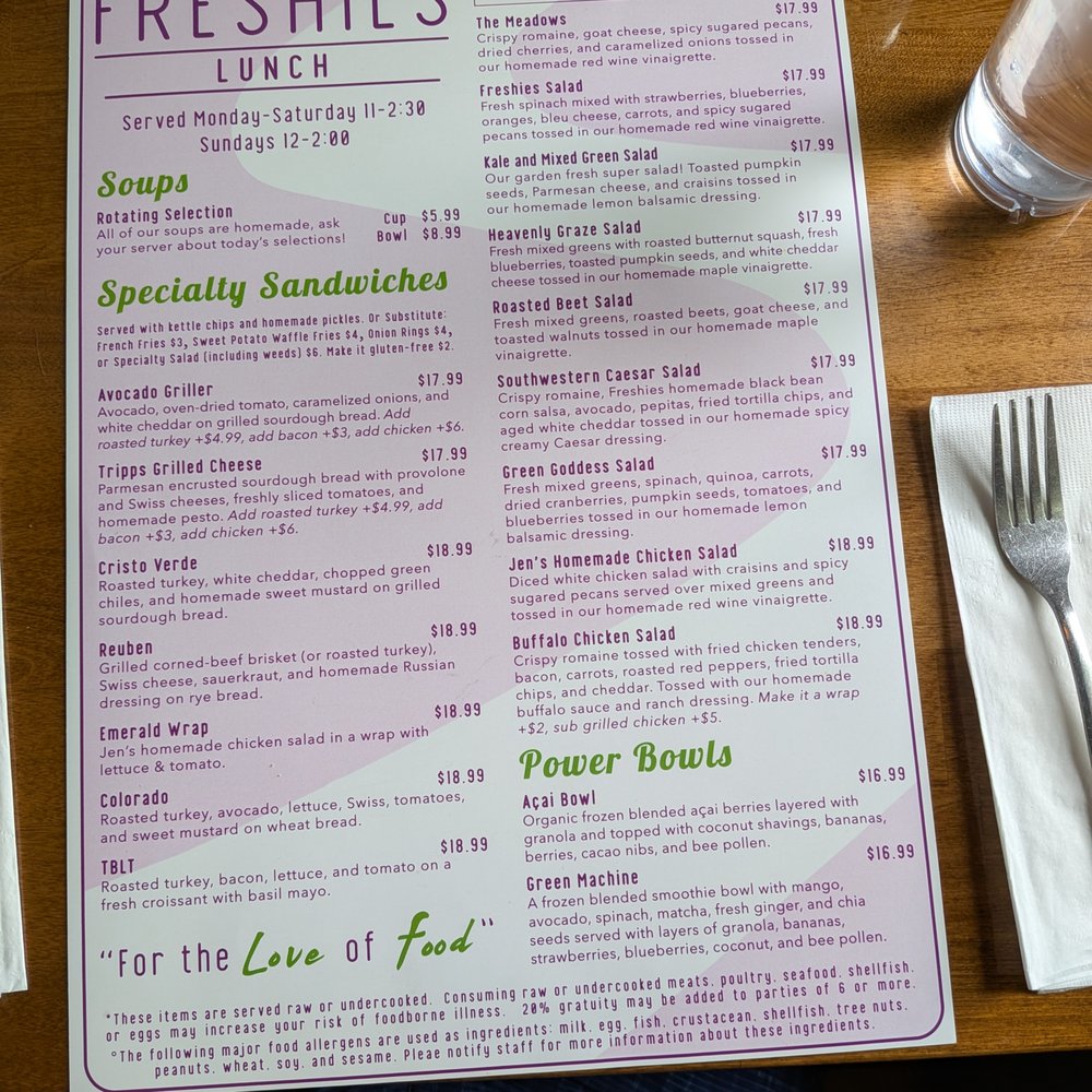 Freshies - Breakfast & Brunch Near Me - Steamboat Springs, Colorado