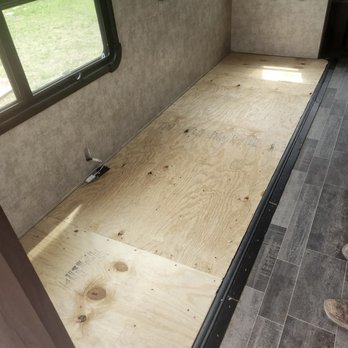 The Backyard RV Resort - New slide out floor replaced on site - RV Parks Near Me - Montgomery, Alabama