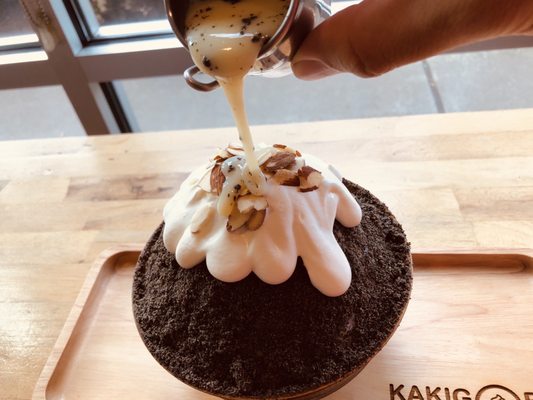 Kakigori dessert cafe by null