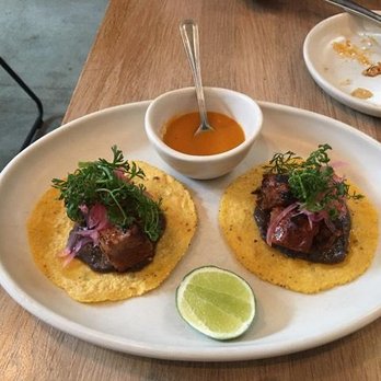 Oxomoco - Tuna tacos - Mexican Near Me - Brooklyn, New York