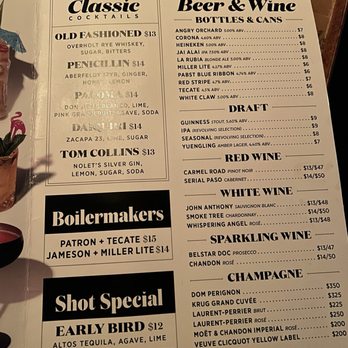 Blackbird Ordinary - Cocktail Bars Near Me - Miami, Florida