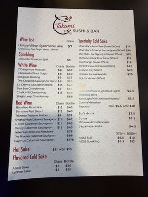 Menu photo 4 Takami Apopka, FL Menu photo 4 Takami Apopka, FL