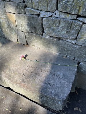 Salem Witch Trials Memorial by null