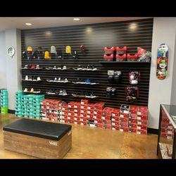 Craft Skate Shop - Our shoe/hat wall