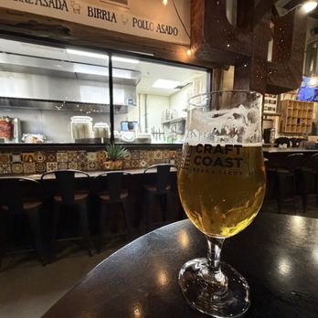 Craft Coast Beer & Tacos - West Coast IPA - Tacos Near Me - Oceanside, California