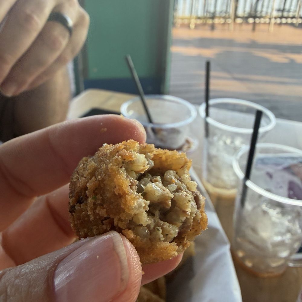 The Reef - Boudin balls! So yummy! - Seafood Near Me - Biloxi, Mississippi