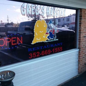 Greg’s Haystax Restaurant - the outside of the restaurant - Comfort Food Near Me - Umatilla, Florida