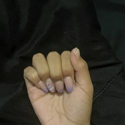 Solar Nails and Tan - Freestyle Acrylic set