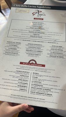 Menu photo 3 Trattoria Appia Providence, RI Menu photo 3 Trattoria Appia Providence, RI