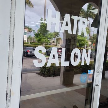 Caffiero's Hair Design - Door entrance - Hair Salons Near Me - Deerfield Beach, Florida