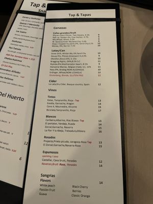 Menu photo 4 Tap And Tapas Northport, NY