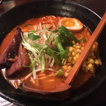 Marumen - Spicy Miso Ramen with Corn - Ramen Near Me - Fairfax, Virginia