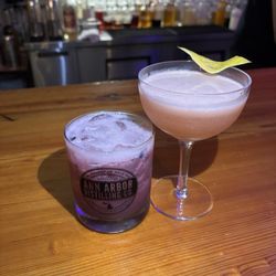 Ann Arbor Distilling Company - Left is the Sailor Saturn and right is the Army & Navy