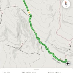 Great Brook Trail - Route map taken from AllTrails