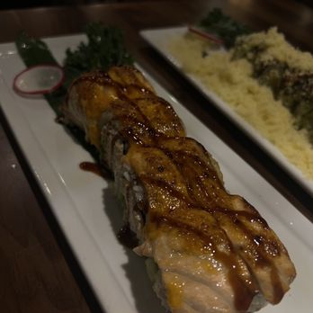 Crazy Rock'N Sushi - Baked Salmon Roll - Sushi Bars Near Me - Stanton, California
