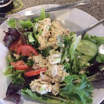 The Gruff - Homemade Chicken salad over lettuce. Delicious!! - Pizza Near Me - Covington, Kentucky The Gruff - Homemade Chicken salad over lettuce. Delicious!! - Pizza Near Me - Covington, Kentucky