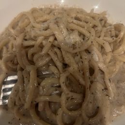 Truffle Bucatini Cacio E Pepe Truffle Bucatini Cacio E Pepe