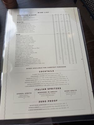 Menu photo 7 Antico Posto Oak Brook, IL