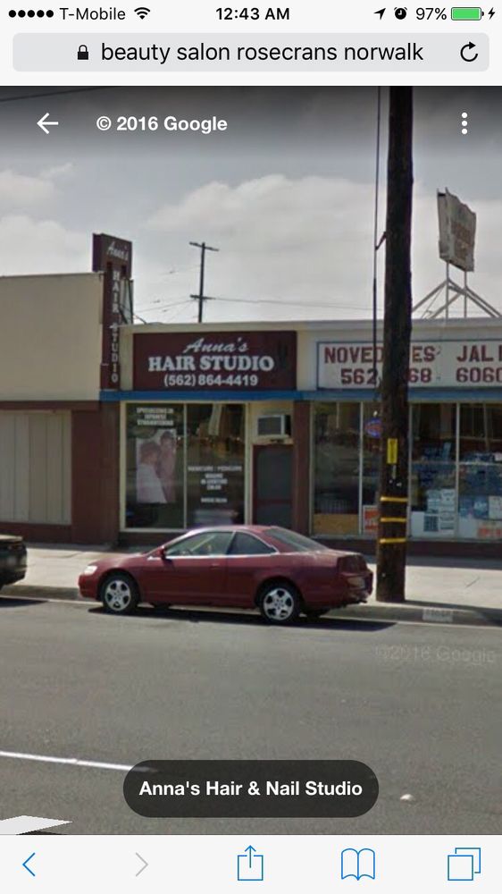 Anna's Hair & Nail Studio Logo