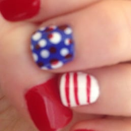 Love my festive nails:). Love my festive nails:).