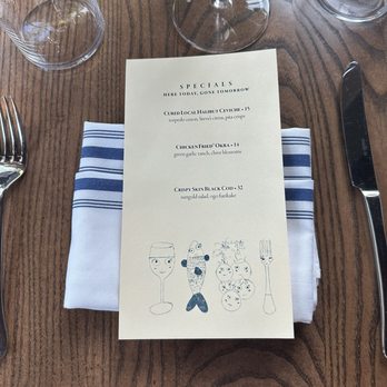 Cellar Hand - Special Menu (Aug. 25) - Mediterranean Near Me - San Diego, California