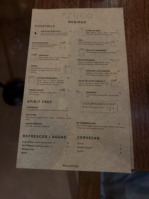 Menu photo 1 Tzuco Chicago, IL Menu photo 1 Tzuco Chicago, IL