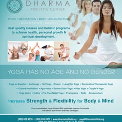 Dharma Institute - Dharma Holistic Center offers many types of Yoga to choose from as well as meditation classes, in group and private class settings.
