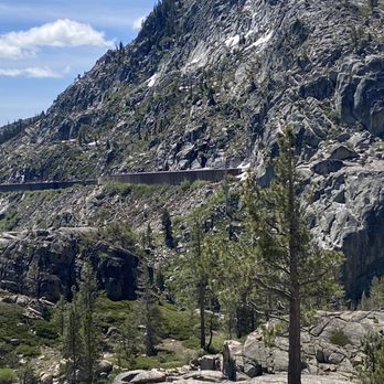 Donner Pass Railroad Tunnel Hike - Tunnels visible from Highway 80 - Hiking Near Me - Truckee, California