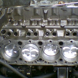 Middlesex Powersports Center & Marina - "This is a 5.7 Liter 350 Cubic Inch 260 Horsepower Volvo Penta Engine Rebuild Job We Did."