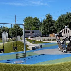 Tarkington Park - Toddler area.