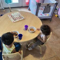 Angelica’s Daycare - Children having their snack time
