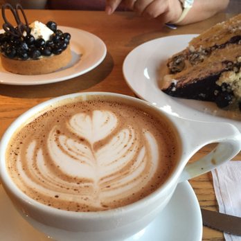 Bakers & Baristas - Gotta love that artful finish on the Mexican mocha coffee - Coffee & Tea Near Me - Artesia, California Bakers & Baristas - Gotta love that artful finish on the Mexican mocha coffee - Coffee & Tea Near Me - Artesia, California