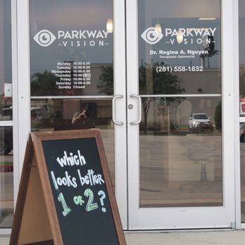 Parkway Vision - We welcome you to Parkway Vision! - Optometrists Near Me - Houston, Texas
