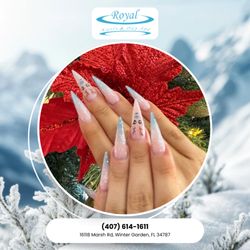 Royal Nails And Day Spa - Fresh nails always change the mood. Simple, clean, and effortlessly pretty.
Book your perfect set today.